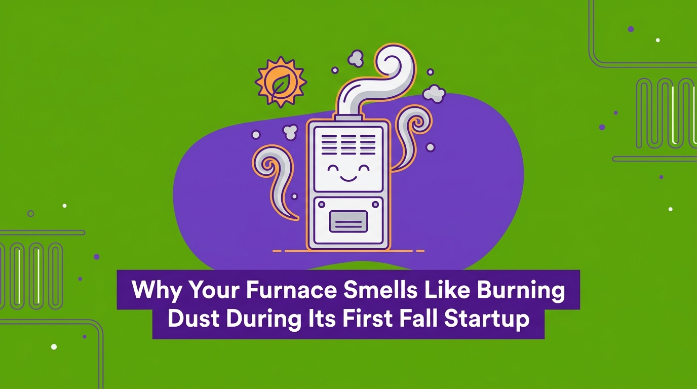 Why Your Furnace Smells Like Burning Dust During Its First Fall Startup
