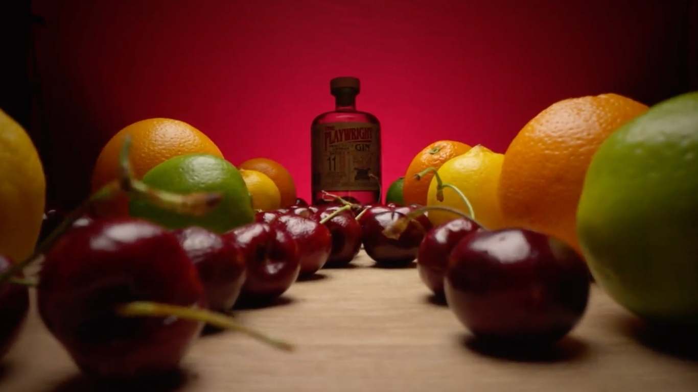 Playwright Gin campaign creative