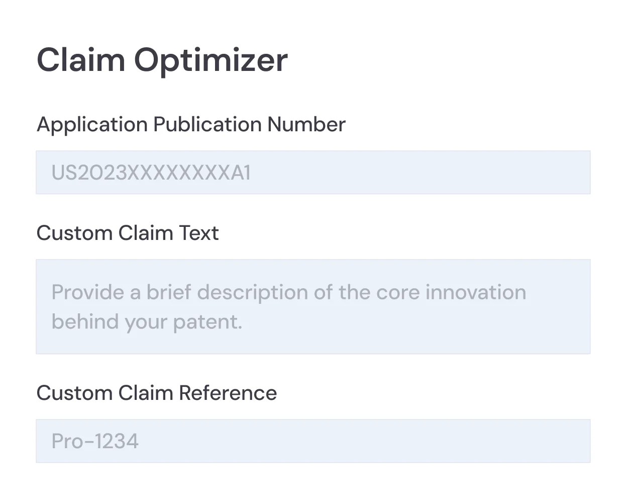 Custom Claim Reference