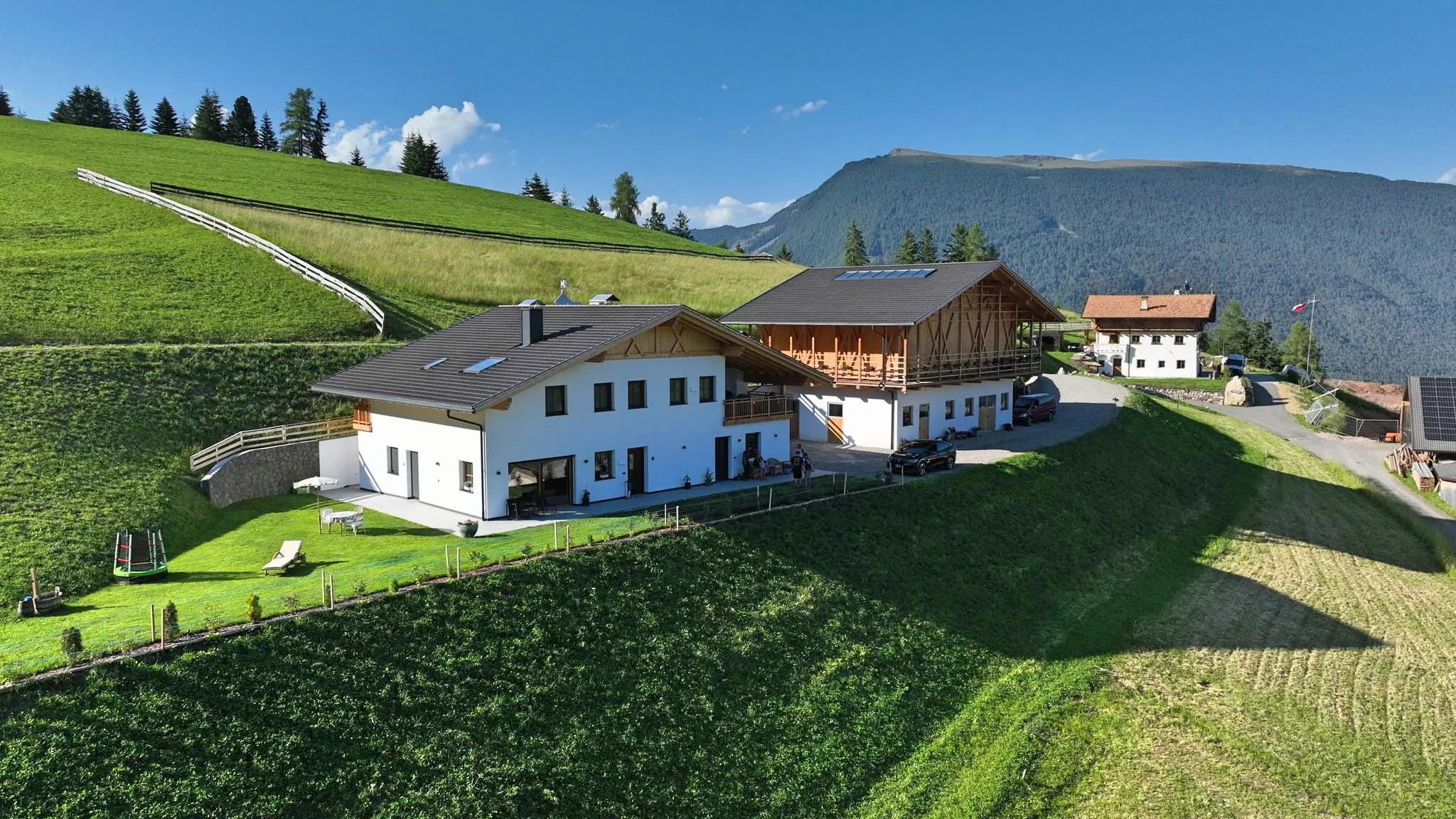 Errichtung Hofstelle Kastelruth.