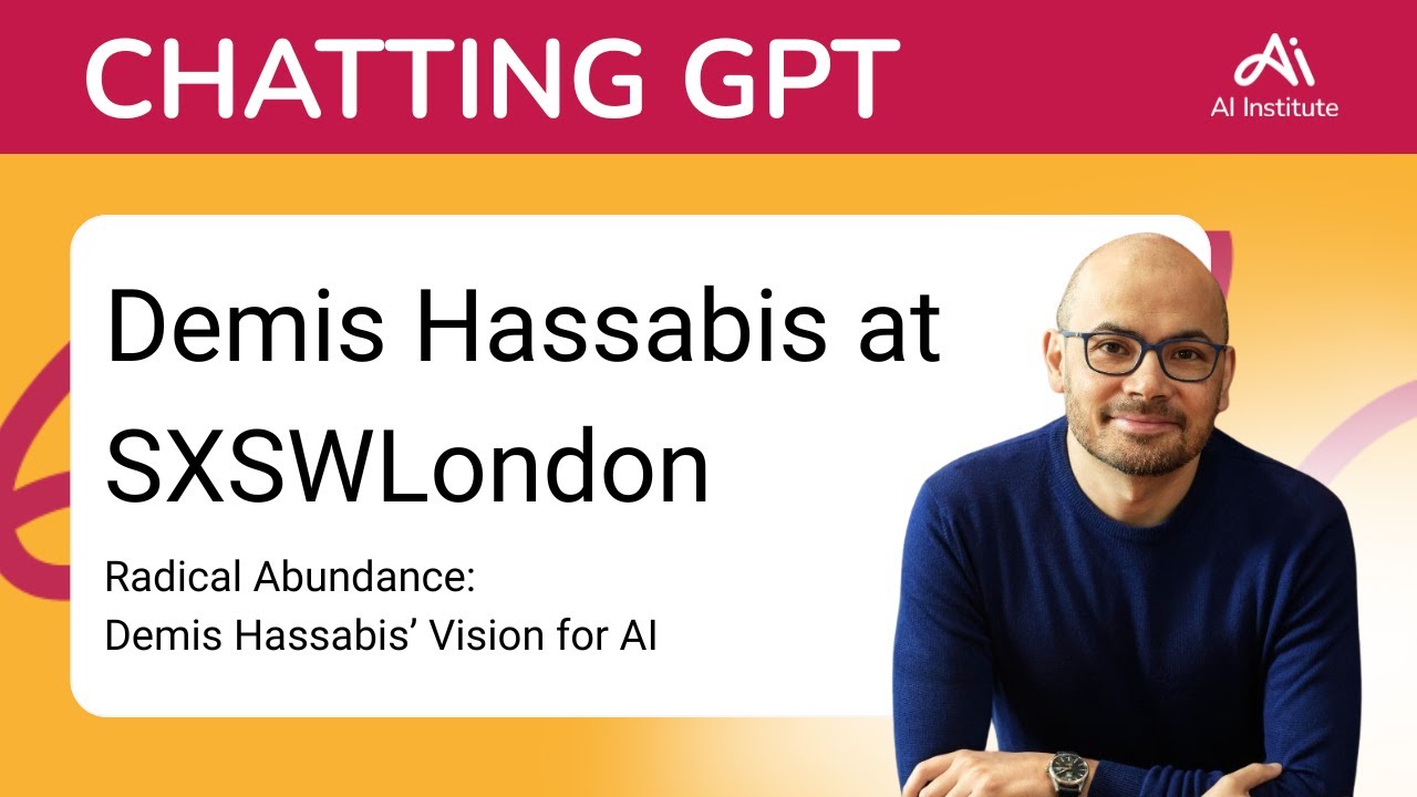 Demis Hassabis at SXSWLondon