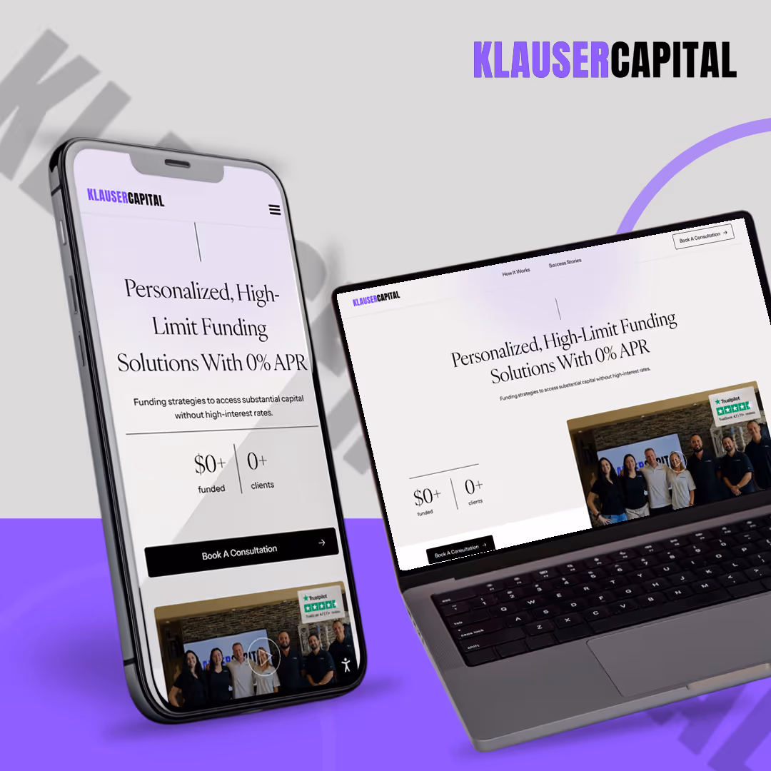 Klauser Capital — Unlocking Capital Without Costly Interest