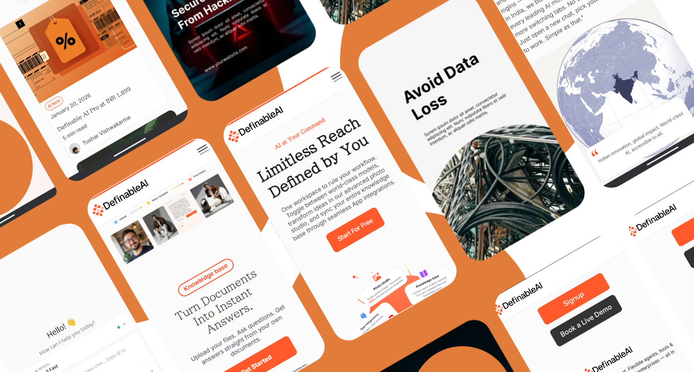 Definable AI in Your Pocket