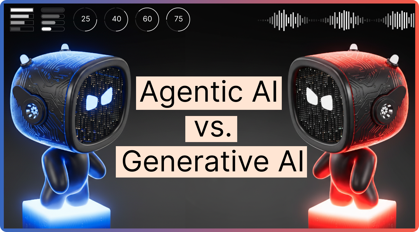AgenticAi VS GenerativeAi