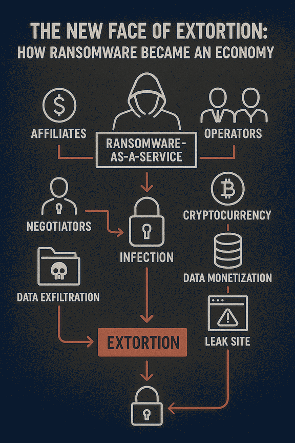 The New Face of Extortion: How Ransomware Became an Economy