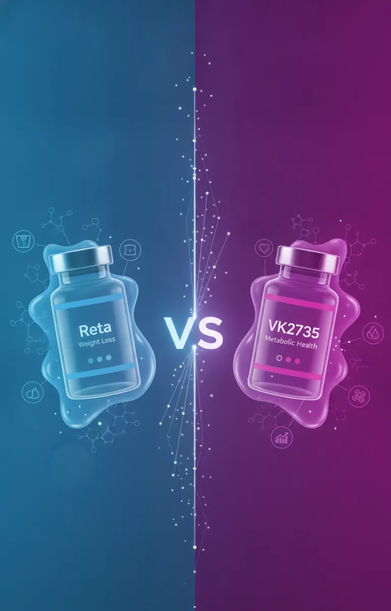 Retatrutide vs VK2735: Triple Agonist vs Dual Agonist for Weight Loss