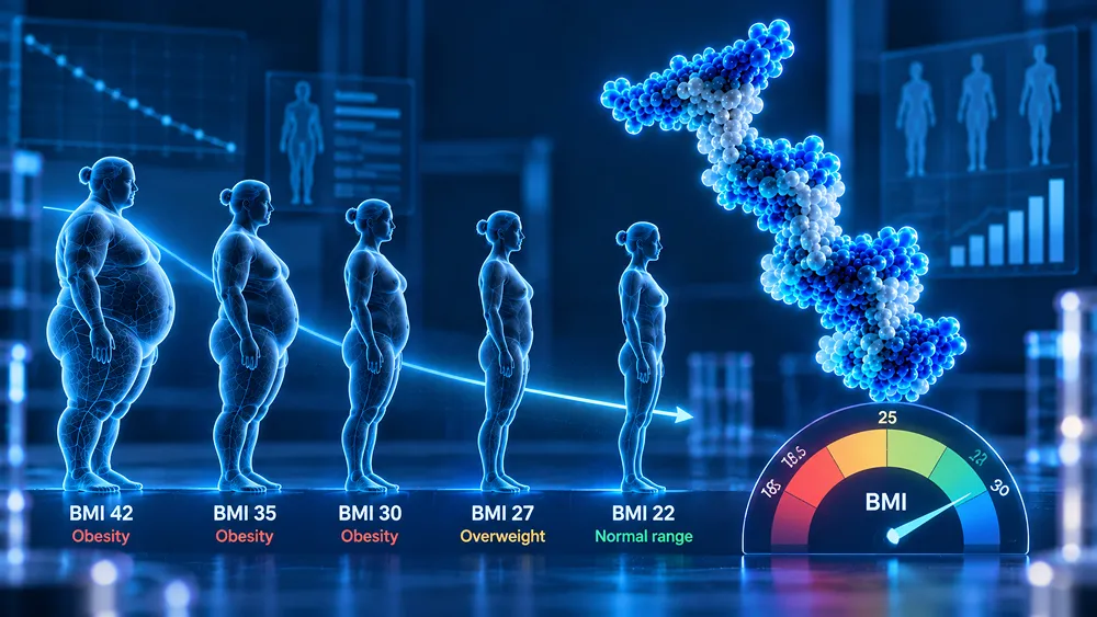 Retatrutide BMI results from the TRIUMPH-1 trial