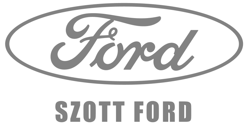 Ford logo in an oval with the text SZOTT FORD below it.