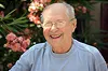 Happy senior customer after HVAC service