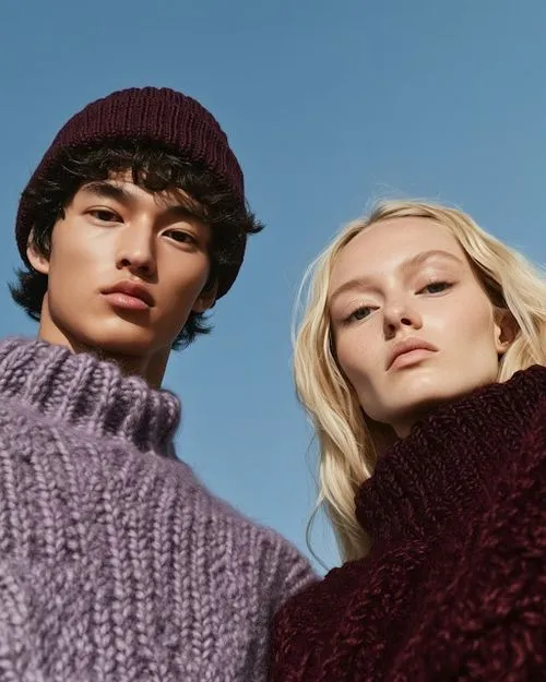 A man and a woman standing next to each other.