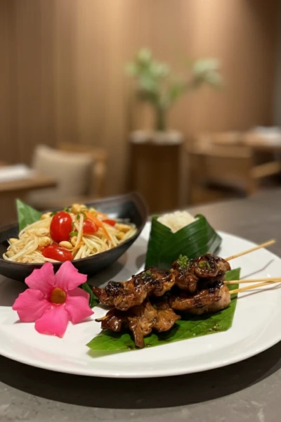 viandes plat thai chada