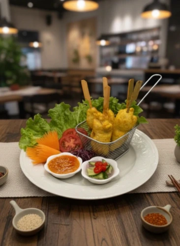 entree poulet plat thai chada