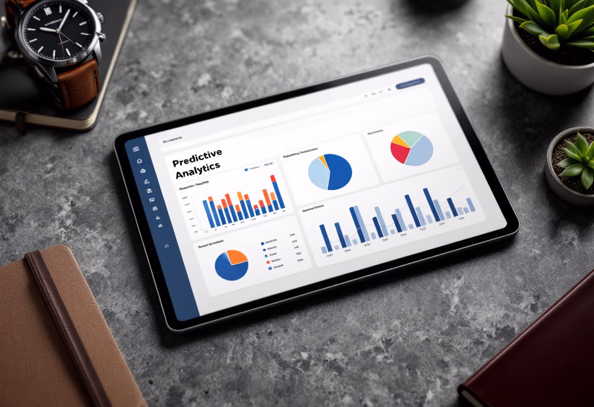 image of predictive analytics charts