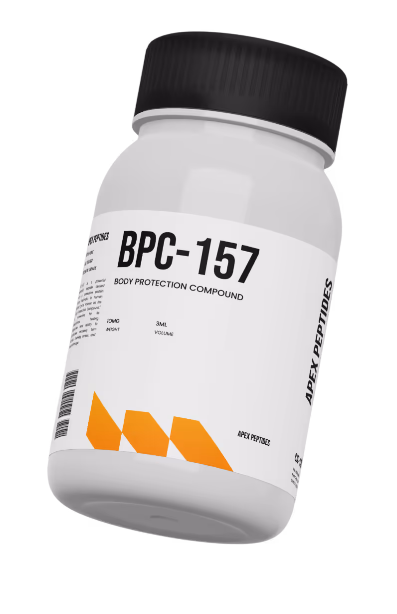 BPC-157 Peptide Product Bottle