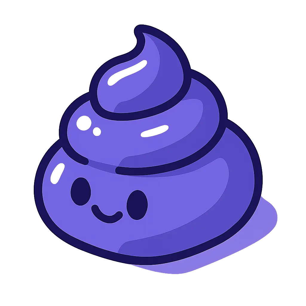 Icon - Purple Poo