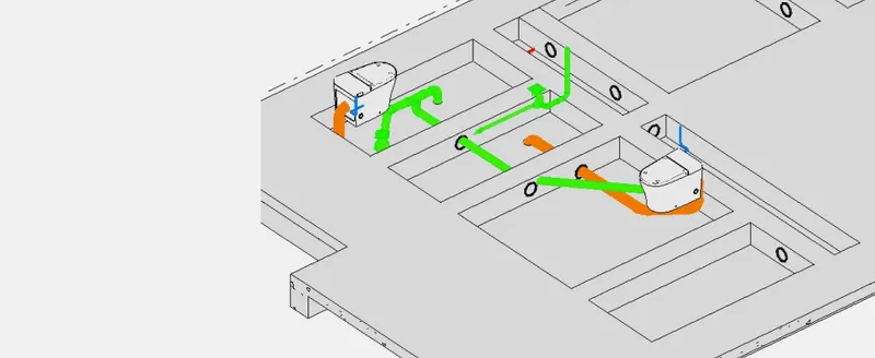 Roof printer robot