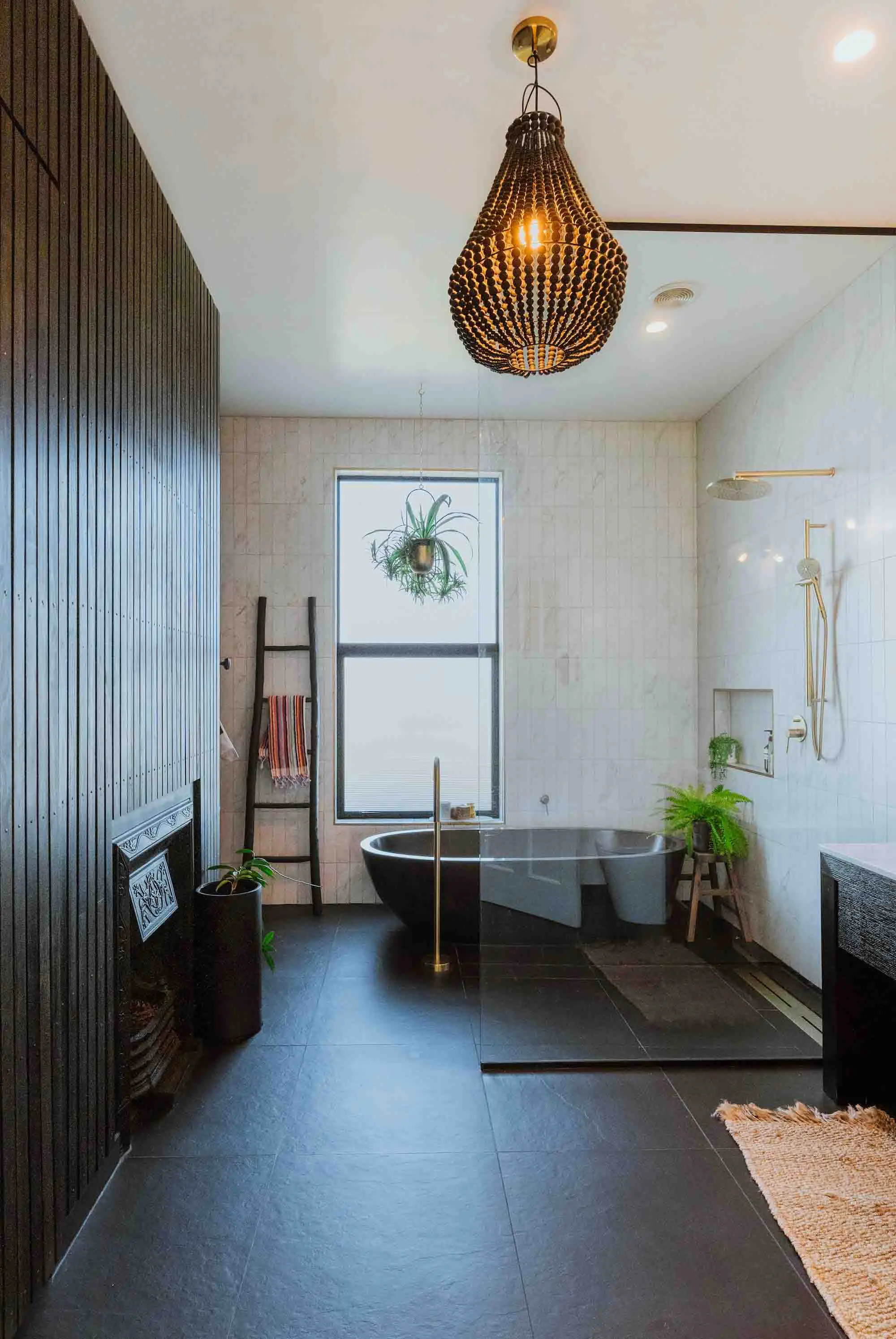 Modern bathroom of Dunedin based home after extensive alterations