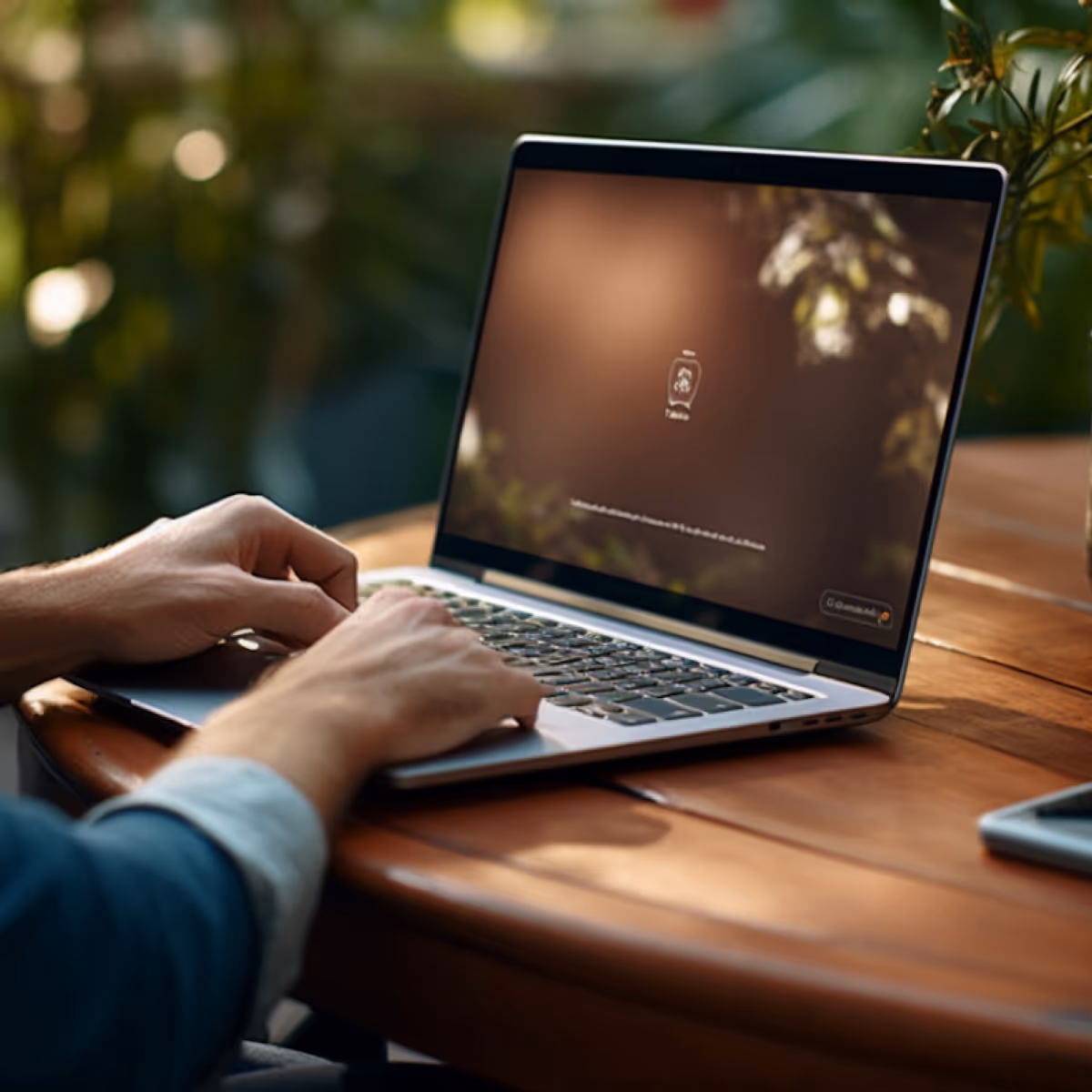 Outdoor Remote Work Serenity
