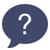 questions thought bubble icon