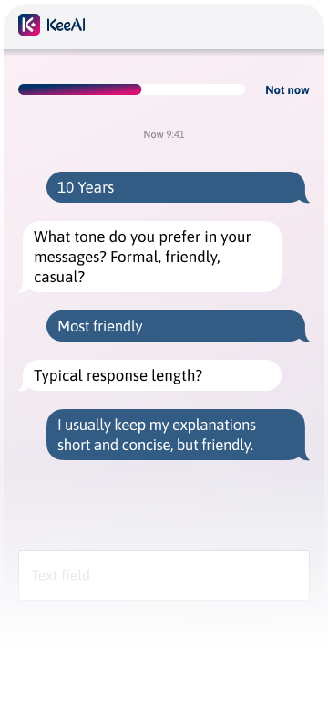 KeeAI Dashboard - Inbox Page