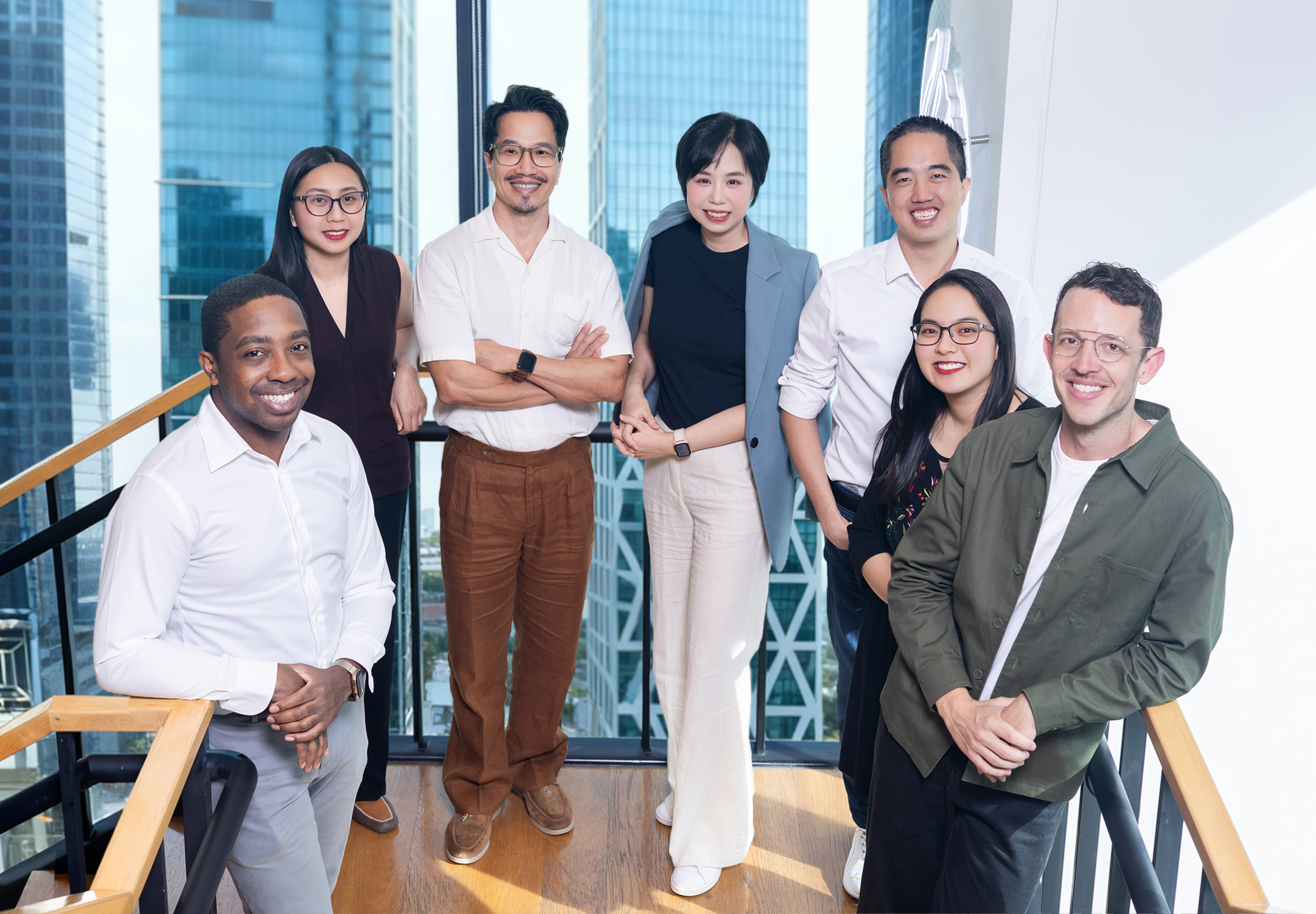 The AVV team in Ho Chi Minh City.