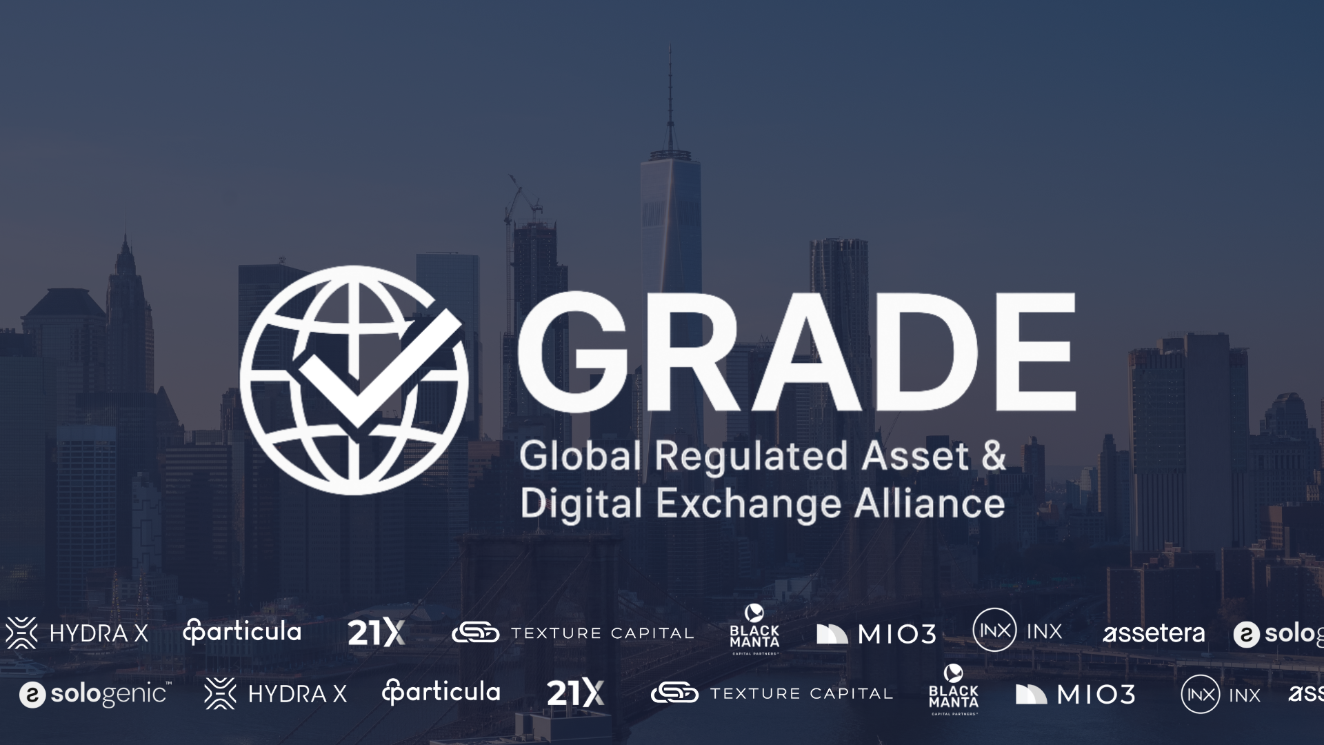 Regulated Digital Asset Venues Launch GRADE to Create a Global ‘Passport’ for Tokenized Securities