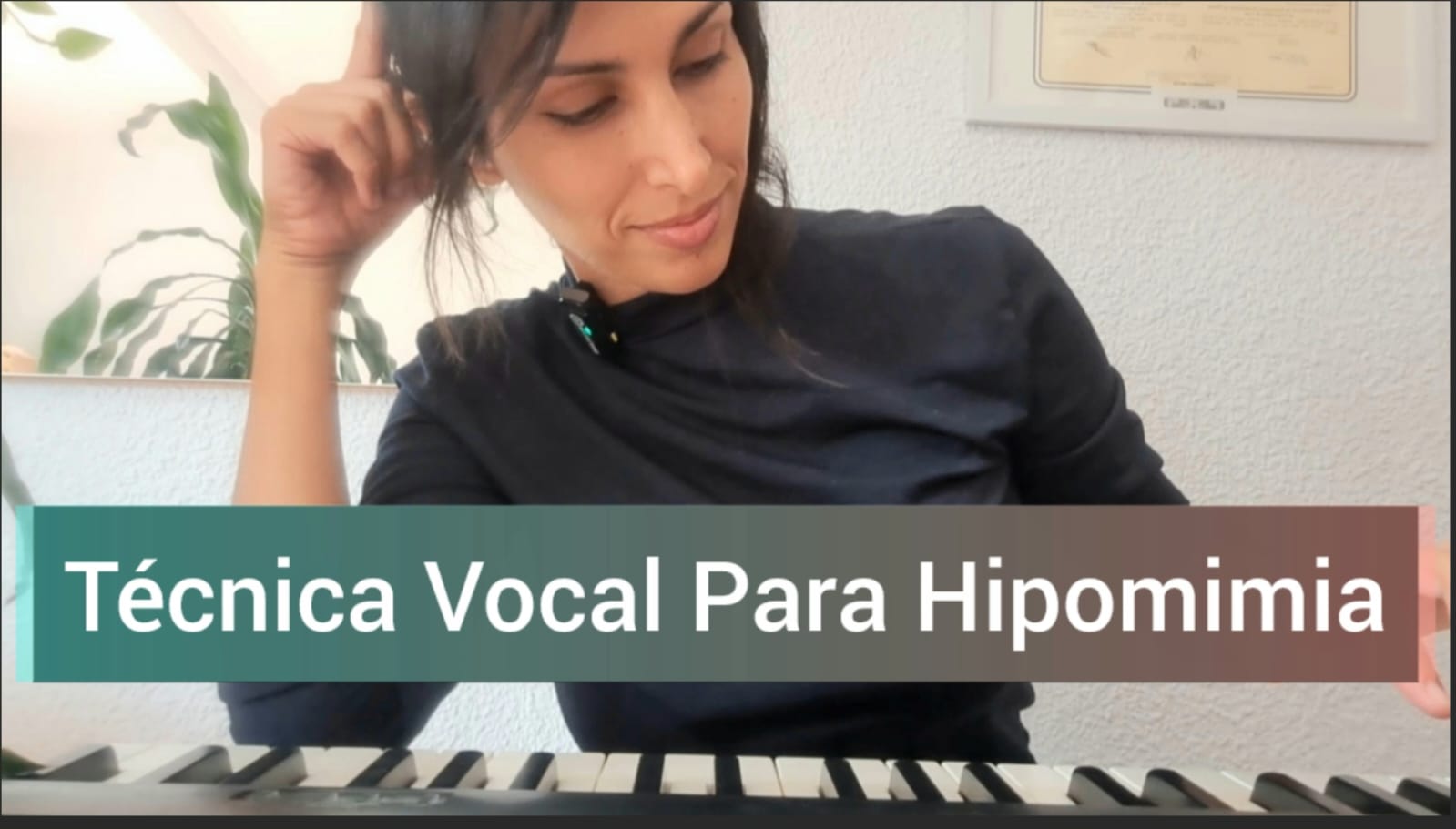 Técnica vocal para Hipomimia por Párkinson Elche