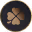 Quadra logo of 4 leaf clover in gold gradient