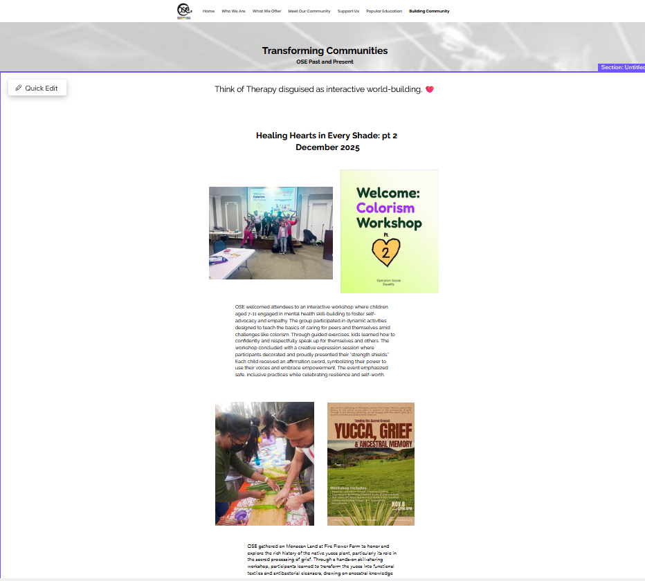 A screenshot of web page