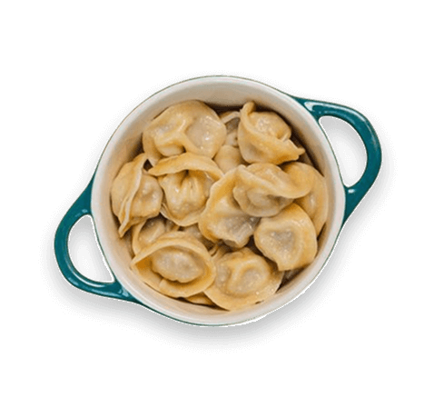 Vareniki with potato
