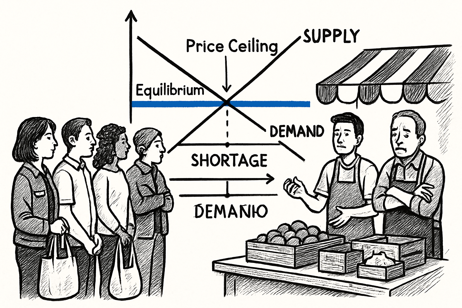 How Price Ceilings Work: Market Mechanisms and Impacts