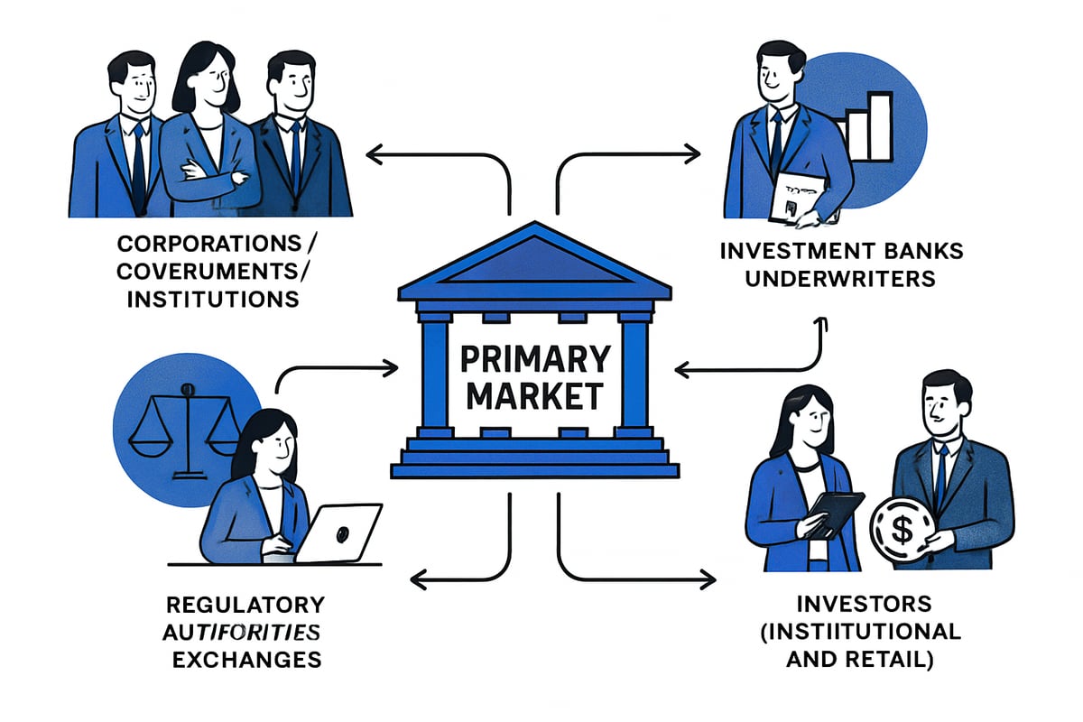 Major Participants and Their Roles in the Primary Market