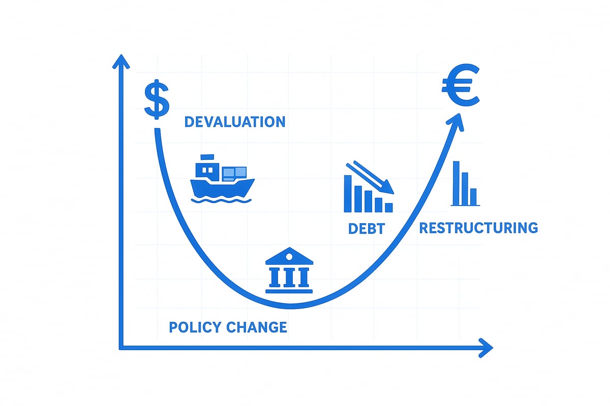 The J-Curve in Economics: Trade, Currency, and Policy Impacts