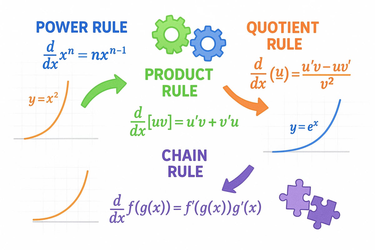 Rules of Differentiation: Techniques and Shortcuts