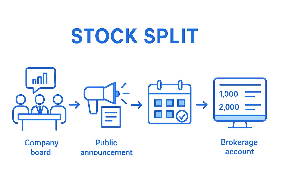 The Mechanics and Timeline of a Stock Split
