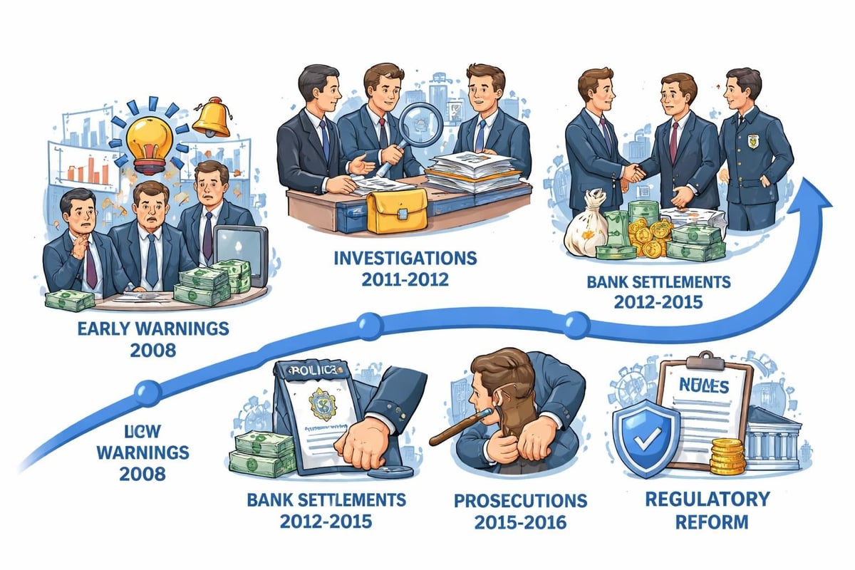 LIBOR scandal timeline