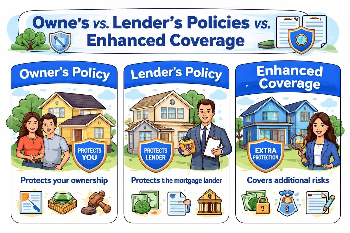 Title insurance policy comparison