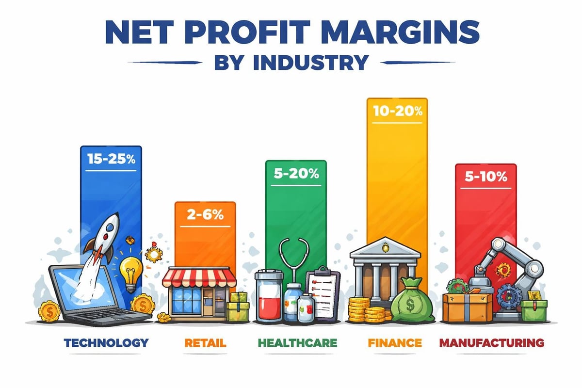 Industry profit margins comparison