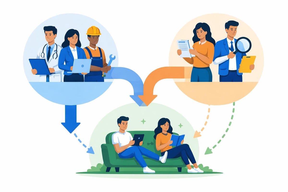 Labor force participation components