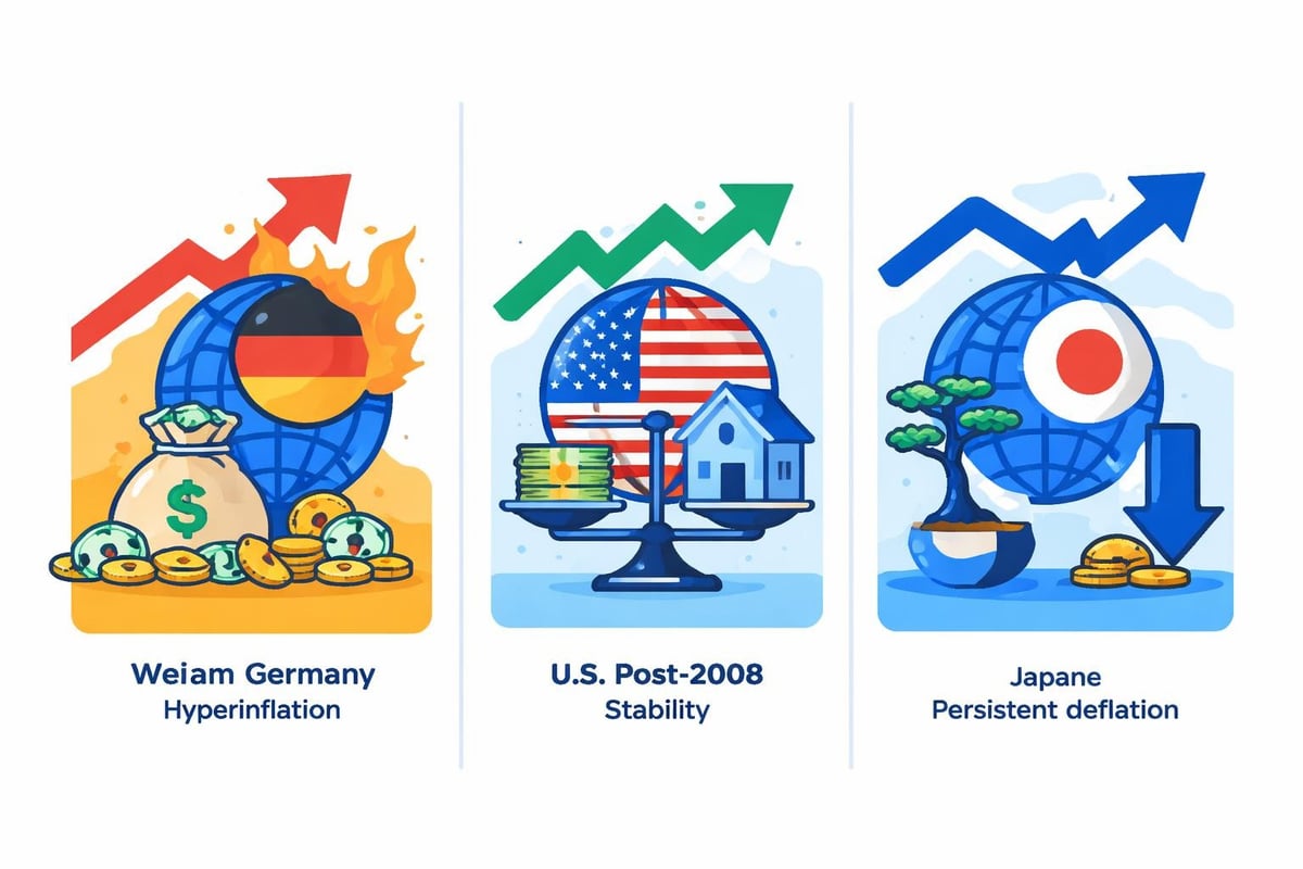 Historical monetary policy outcomes