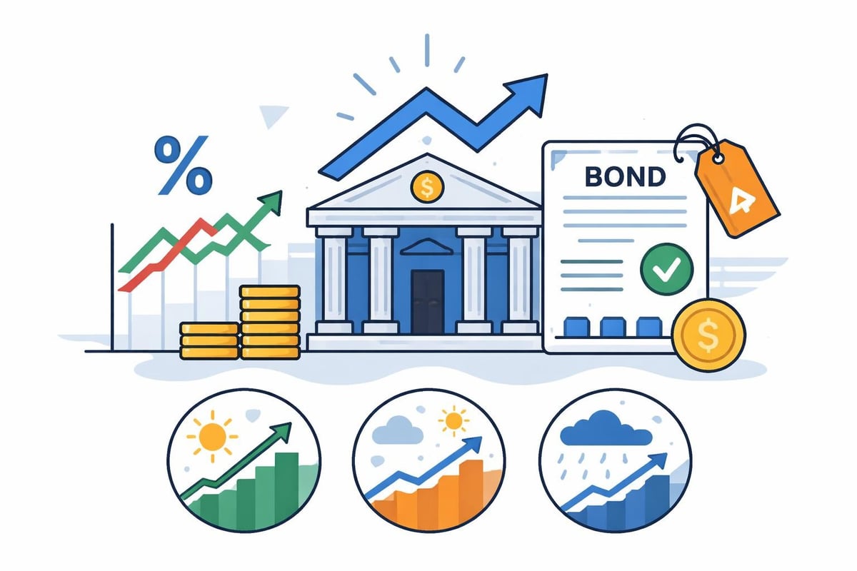 Interest rate impact on bond yields