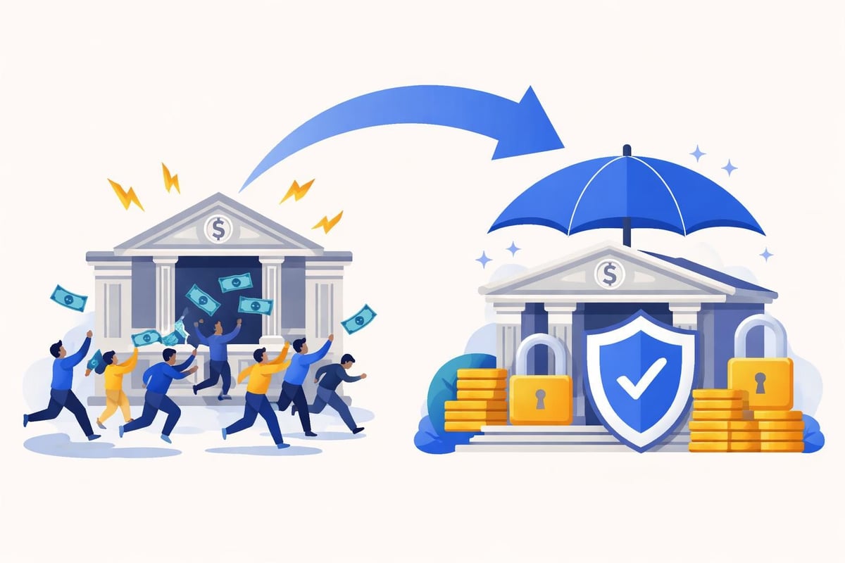 Bank runs during the Great Depression