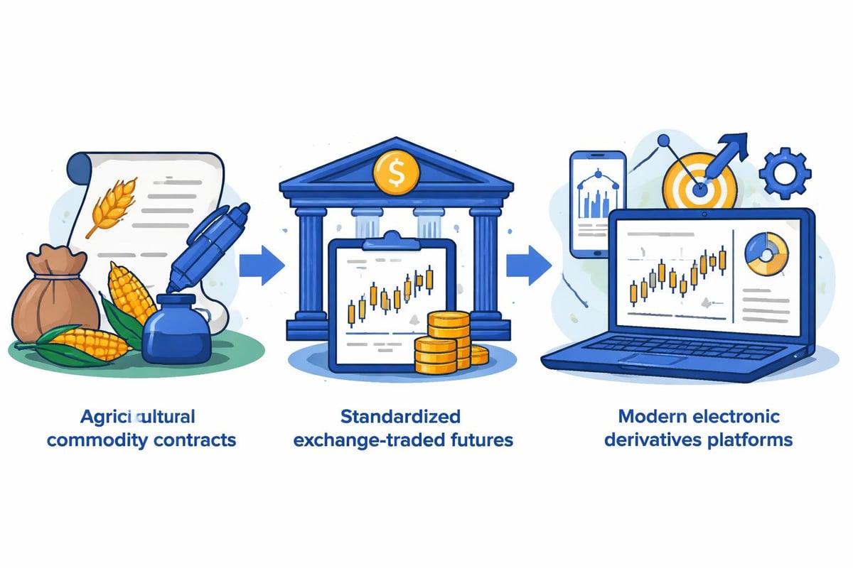 Evolution of derivatives trading