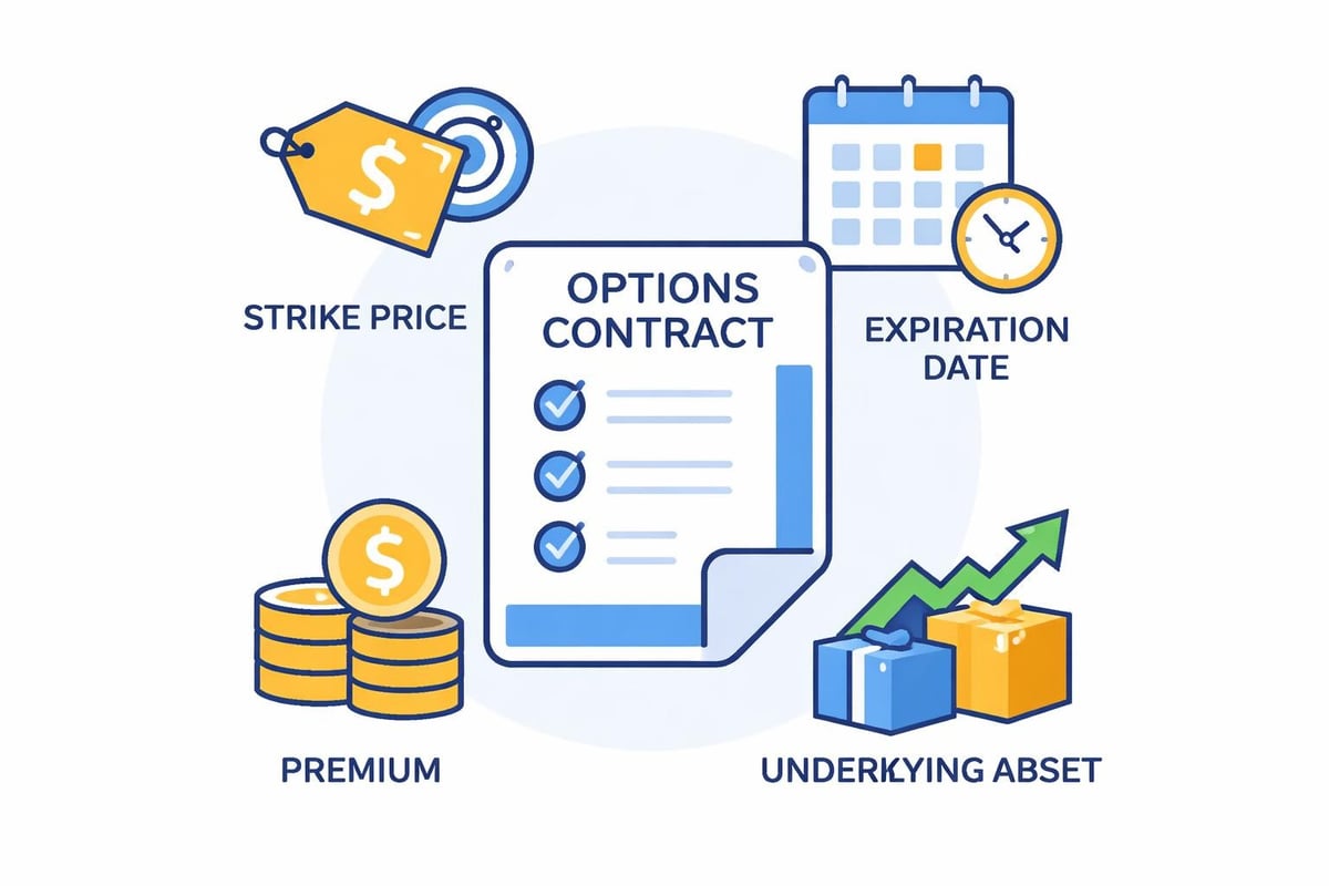 Options contract components