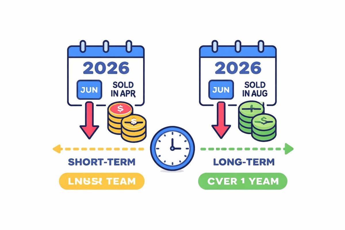 Capital loss classification timeline