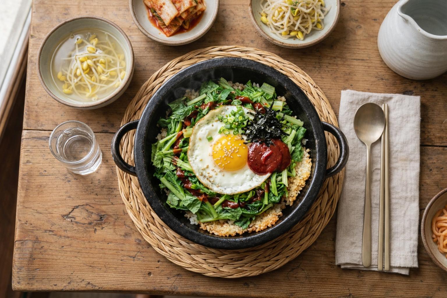 봄동 비빔밥