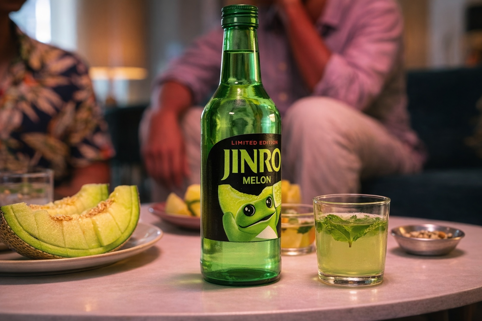 Jinro soju bottle Korea