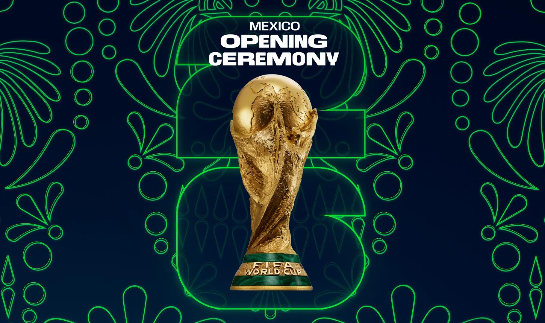 FIFA World Cup 2026 opening celebration artwork