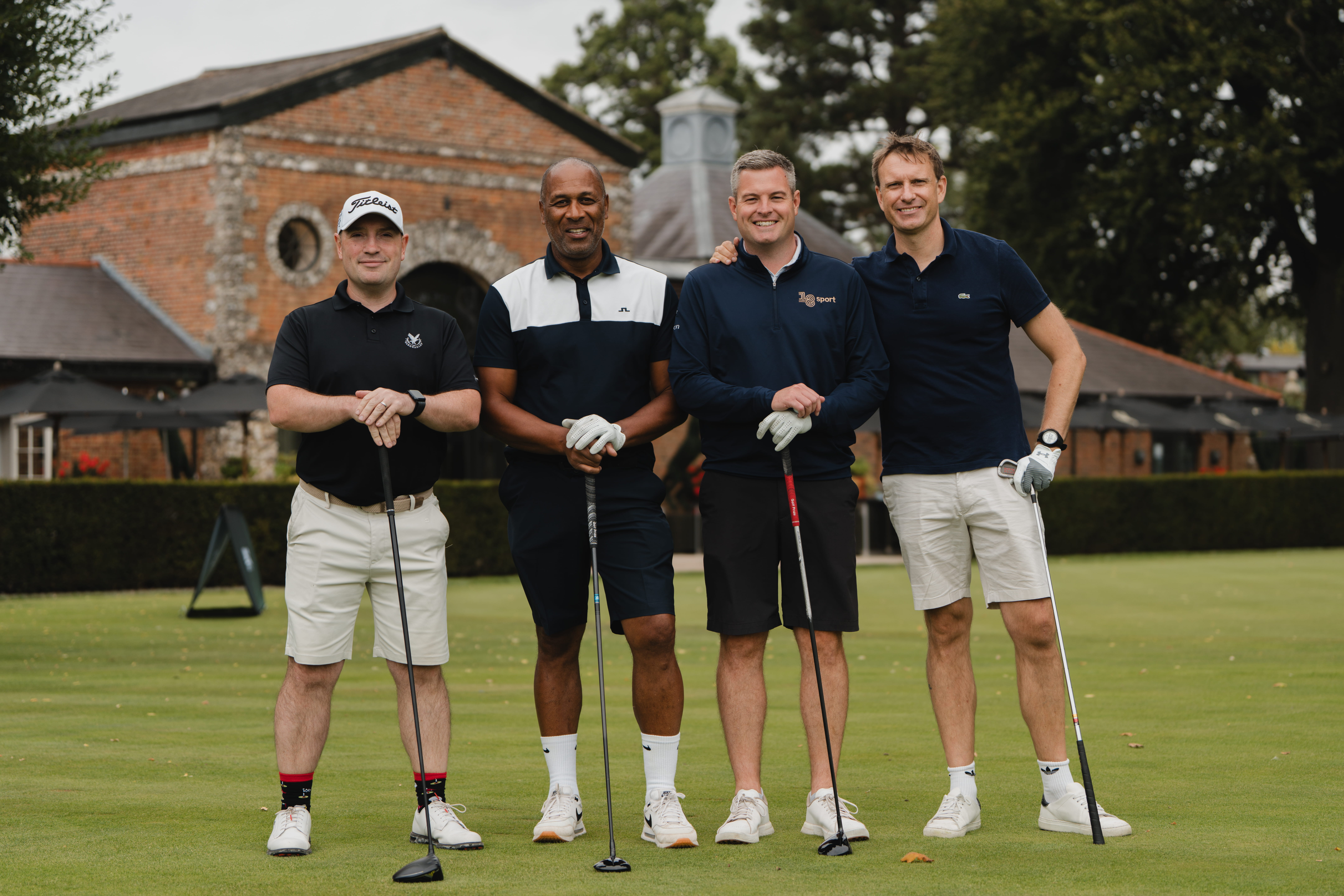 First tee picture at LMA Pro Am