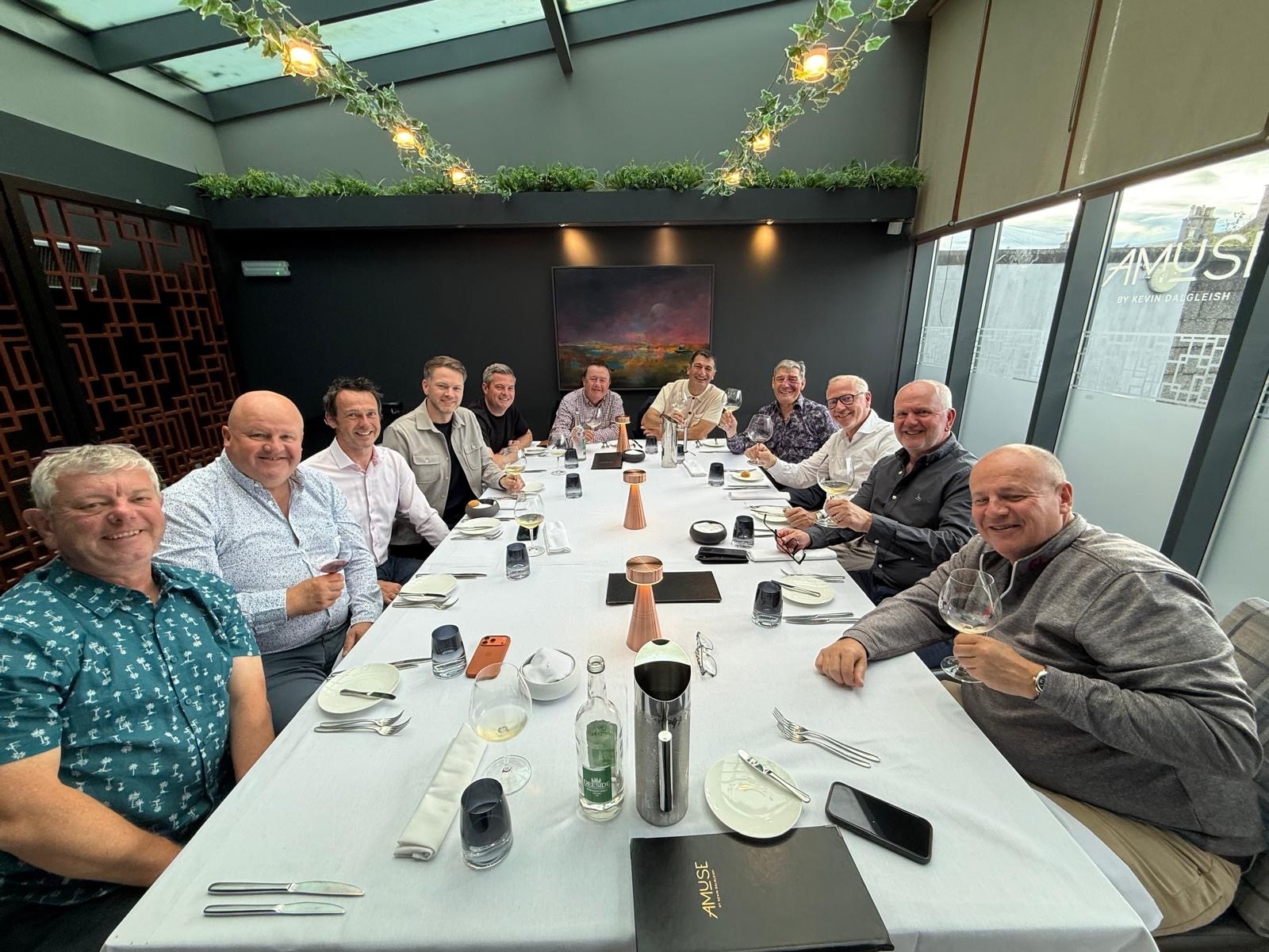Evening dinner in Aberdeen